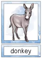 Vorschau - Stundenentwürfe - on the farm / farm animals - differenzierte Arbeitsblätter + Flashcards / Bildkarten - Seite 3