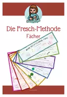 Vorschau - Fördermaterial/Inklusion - Materialpaket: Fresch-Methode - Poster, Legematerial, Fächer - Seite 1