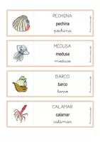 Vista previa - Unidades / Secuencias / Situaciones de Aprendizaje - Vocabulario - mar - CAST - Portada