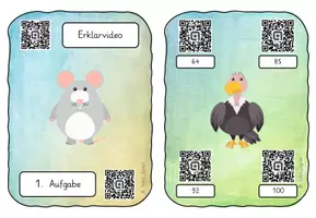 Vorschau - Stundenentwürfe - QR-Code Rechenspur / Rechenspaziergang (mit Erklärvideo) - Seite 3