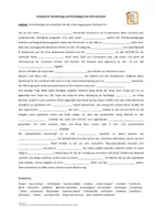 Vorschau - Arbeitsblätter - Lückentext "Christentum" (mit Lösung) - Deckblatt