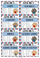 Vista previa - Juegos / Gamificación - GIVE ME FIVE - 48 Cards included (in colour + b/w) - página 3