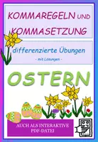 Aperçu - Expériences - Ostern: Kommasetzung - interaktiv - Page de couverture