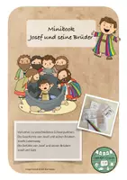 Vorschau - Arbeitsblätter - Mini Book zur Geschichte "Josef und seine Brüder" - Deckblatt