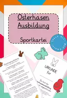 Vorschau - Spiele - Sportspiele - Osterhasenausbildung - Deckblatt