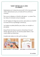 Vista previa - Unidades / Secuencias / Situaciones de Aprendizaje - Sumar y restar con la línea de números. 132 Tarjetas. - página 1
