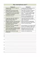 Vorschau - Arbeitsblätter - Dialog My smartphone and I - Deckblatt