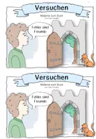 Vorschau - Arbeitsblätter - "Fehler sind Freunde" | Selbstlernheft zum Bilderbuch "Versuchen" - Seite 3