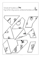 Vorschau - Arbeitsblätter - Sparpaket, Anlautpuzzle, Anlaute, Buchstaben, Anfangsunterricht, Basteln - Seite 3