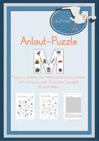 Vorschau - Mal- und Bastelvorlagen - M, Puzzle, Anlaut, Anfangsunterricht, Buchstabe M, - Deckblatt
