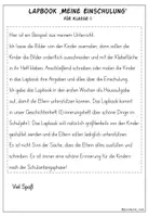 Vorschau - Arbeitsblätter - Lapbook Einschulung Klasse 1 | Schulstart Erinnerungen - Seite 3