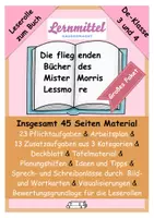 Vorschau - Stundenentwürfe - Die fliegenden Bücher des Mister Morris Lessmore - Material zur Leserolle PAKET #Monstersale - Deckblatt