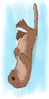 Vorschau - selbst erstellte Cliparts/Grafiken - Klassentier Otter: Cliparts zur kommerziellen Nutzung - Seite 1