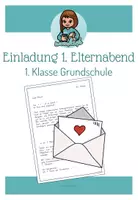 Vorschau - Merkblätter - Materialpaket: Ich bekomme eine 1. Klasse - Seite 1