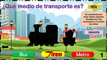 Vista previa - Juegos / Gamificación - Juego: Medios de Transportes v.1 - página 2