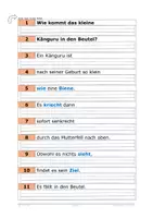Vorschau - Arbeitsblätter - Faltdiktat für die 3. und 4. Kl. zum Testen! - Seite 1