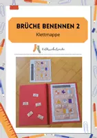 Vorschau - Spiele - Klettmappe Brüche benennen 2 - in Worten - Deckblatt