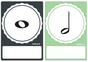 Vista previa - Juegos / Gamificación - Tarjeteando - Castellano - Tarjetas de simbología musical - página 2