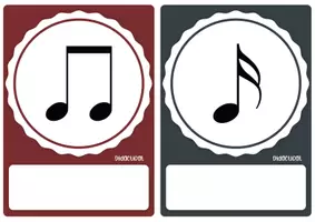 Vista previa - Juegos / Gamificación - Tarjeteando - Euskera - Tarjetas con simbología musical - página 3