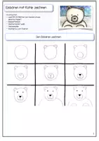 Vorschau - Unterrichtsreihen - Eisbären mit Kohle zeichnen - Kunst 1. bis 4. Klasse - Seite 2