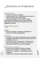 Vorschau - Arbeitsblätter - Komplette Sequenz - Die Geschichte des Alphabets SCHWARZWEIß 🇫🇷 - Seite 2