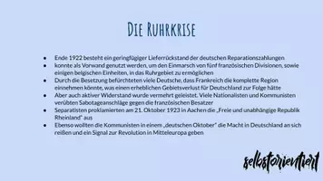 Vorschau - Stundenentwürfe - Unterrichtsmaterial: Das Krisenjahr 1923 im Unterricht - Stundenentwürfe - Seite 1