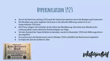 Vorschau - Stundenentwürfe - Unterrichtsmaterial: Das Krisenjahr 1923 im Unterricht - Stundenentwürfe - Seite 3