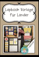 Vorschau - Anderer Materialtyp - Lapbook Länder (verwendbar für ALLE Länder) - Deckblatt