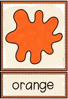Vorschau - Bildkarten - Colours / Colors – Farben auf Englisch lernen & Wortschatz üben | Flashcards, Bildkarten & Wortkarten 3.–4. Klasse - Seite 3