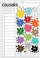 Vorschau - Arbeitsblätter - COLOURS - Materialpaket - Seite 2