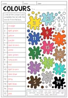 Vorschau - Arbeitsblätter - COLOURS - Materialpaket - Seite 3