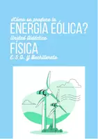 Vista previa - Unidades / Secuencias / Situaciones de Aprendizaje - Energía Eólica ¿Como se produce? - Guía didáctica de Física - Portada