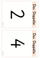 Vorschau - Fördermaterial/Inklusion - Karten Doppelte Hälfte - Seite 1