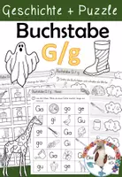 Vorschau - Stundenentwürfe - Buchstabe G / g - Einführung inklusive Geschichte - Buchstabeneinführung Arbeitsblätter - Deckblatt