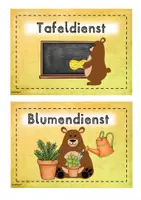 Vorschau - Präsentationen/Tafelbilder - Klassendienste Bärenklasse - Seite 3