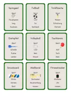 Vorschau - Spiele - Wortschatz "Sport": Sag es nicht - Spielkarten - Seite 3