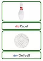 Vorschau - Präsentationen/Tafelbilder - Wortschatz "Sport": Tafelbilder /Bildkarten / Artikelkarten - Seite 3