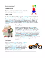 Vista previa - Tarjetas / Manipulativos - Com'era la vita lettura (Italiano) - Portada