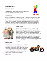 Vista previa - Tarjetas / Manipulativos - Com'era la vita lettura (Italiano) - página 2