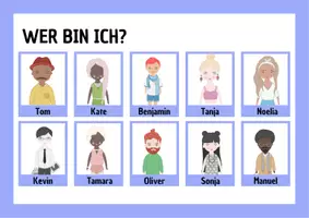 Vorschau - Spiele - Wer bin ich? Adjektivdeklination spielerisch üben - Seite 3
