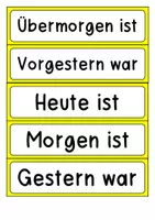 Vorschau - Anderer Materialtyp - Tafelkalender (Morgenkreis, Morgenroutine), Kalender - Seite 2