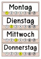 Vorschau - Anderer Materialtyp - Tafelkalender (Morgenkreis, Morgenroutine), Kalender - Seite 3