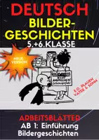 Vorschau - Arbeitsblätter - Einführung Bildergeschichte (AB 1) - Seite 1