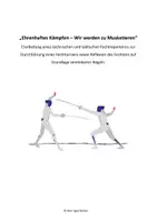 Vorschau - Unterrichtsreihen - Fechten mit Poolnudeln - Ehrenhaftes Kämpfen! - Deckblatt