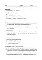 Vorschau - Merkblätter - beispielhafte Formulierungen für Gedichtsanalyse (einfaches Niveau) - Deckblatt