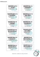 Vorschau - Bildkarten - Plattdeutsch: "Klockentieden" - Dialogkarten - Deckblatt