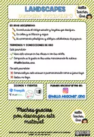 Vista previa - Juegos / Gamificación - LANDSCAPES - Decoding vocabulary - página 2