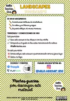 Vista previa - Juegos / Gamificación - LANDSCAPES - Pack de recursos y juegos - @hello.teacher.ana - página 2