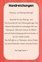 Vorschau - Arbeitsblätter - Schwung- & Nachspurübungen (Anfangsunterricht und Vorschule) - Seite 1