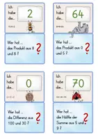 Vorschau - Stationenlernen - Rechenspiel: Ich habe... wer hat ? Grundrechenarten - Seite 3